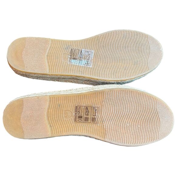 Soludos Women’s Espadrilles Sandal Black Summer Platform Slip On 8.5 - Picture 4 of 6